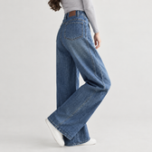 Gunnlaug Wide Leg Jeans - Retro Blue