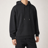 Theodore Relaxed Hoodie - Black