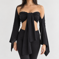 White Waist Blouse