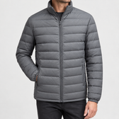 Flavio Lightweight Down Jacket - Gray