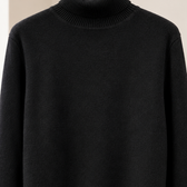 Emilio Turtleneck Sweater - Lead Product Detail