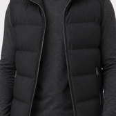 Denis Quilted Vest - Lead Product Detail