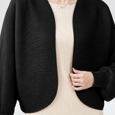 Romilda Pleated Jacket - Lead Product Detail