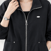 Moira Stand Collar Jacket - Lead Product Detail