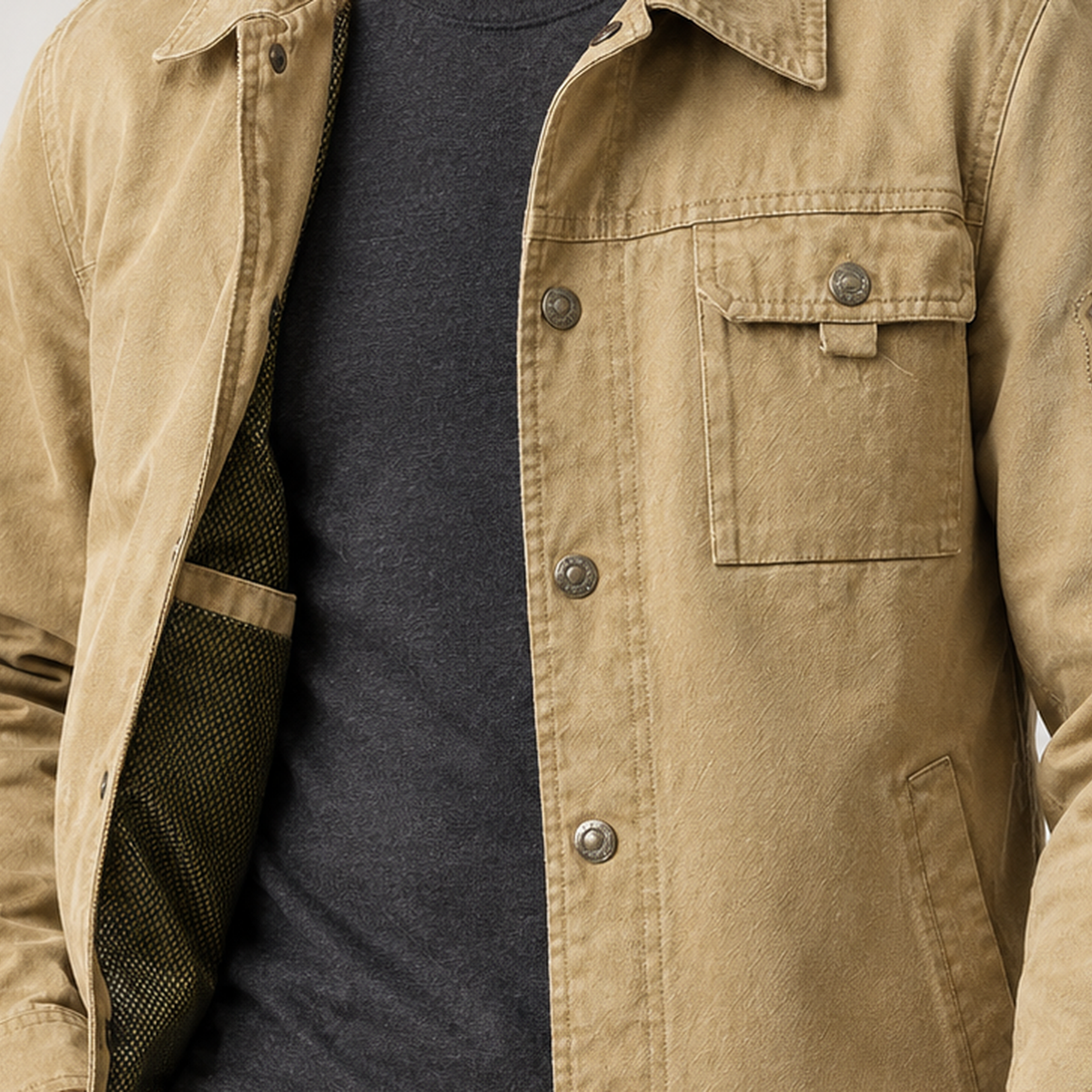 Arjen Utility Jacket - Lead Product Detail