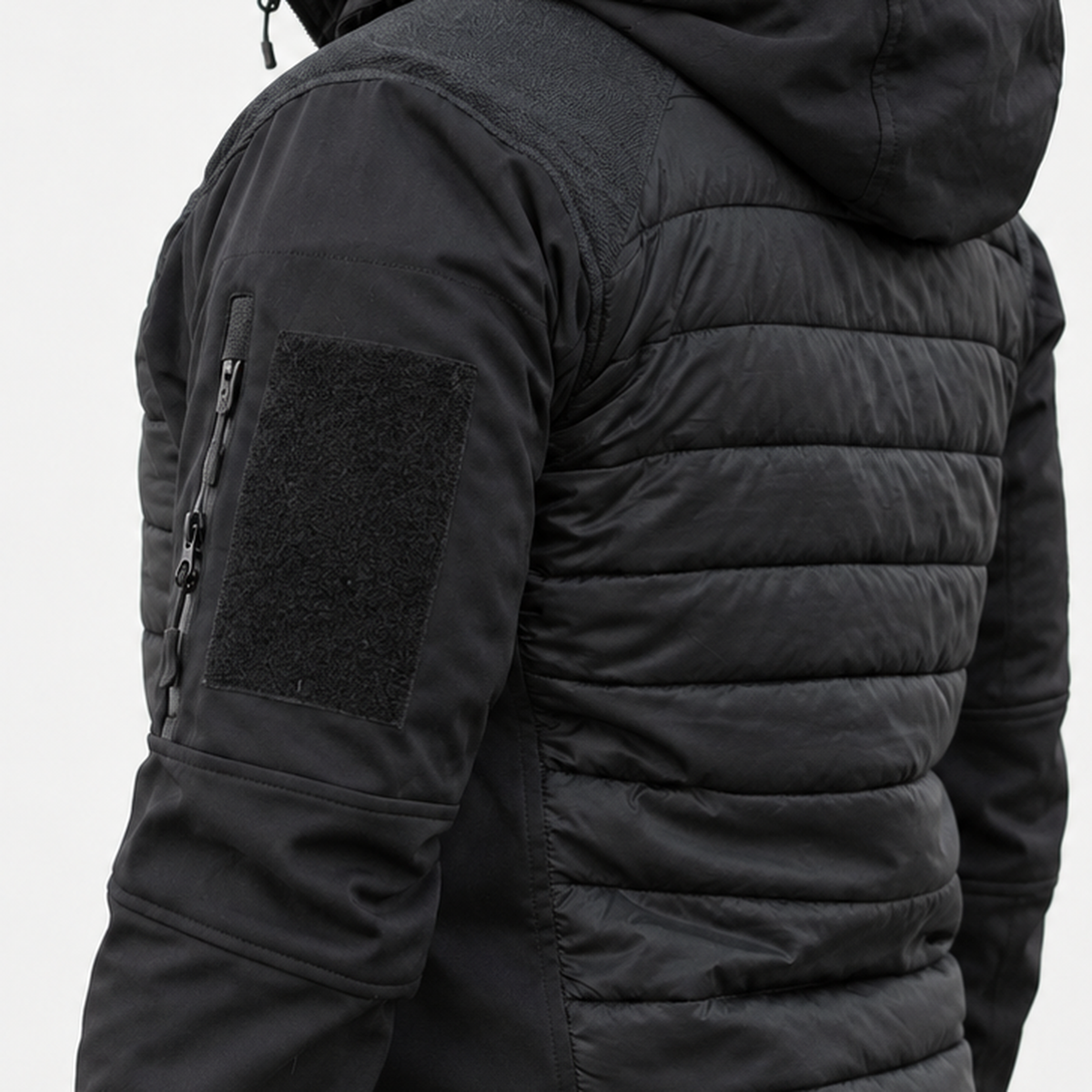 Franco Quilted Utility Jacket - Lead Product Detail