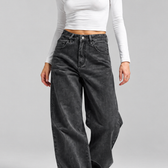 Bianka Wide Leg Jeans - Lead Product Detail