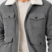 Bendt Fleece Lined Jacket - Lead Product Detail