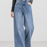 Valencia Wide Leg Jeans - Lead Product Detail