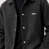 Blas Snap Front Jacket - Lead Product Detail