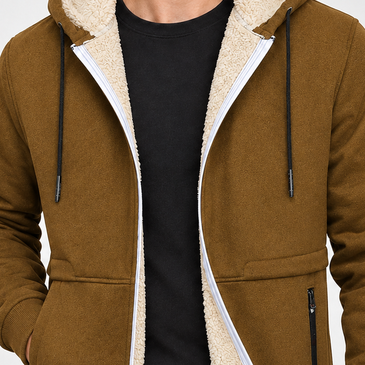 Anker Pile Lined Jacket - Lead Product Detail