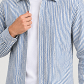 Finlay Striped Shirt - Lead Product Detail