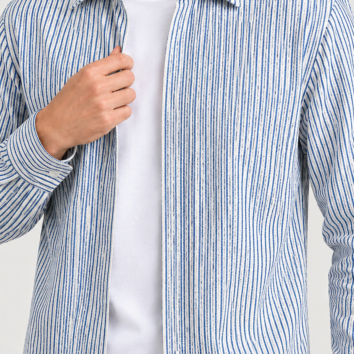 Finlay Striped Shirt - Lead Product Detail