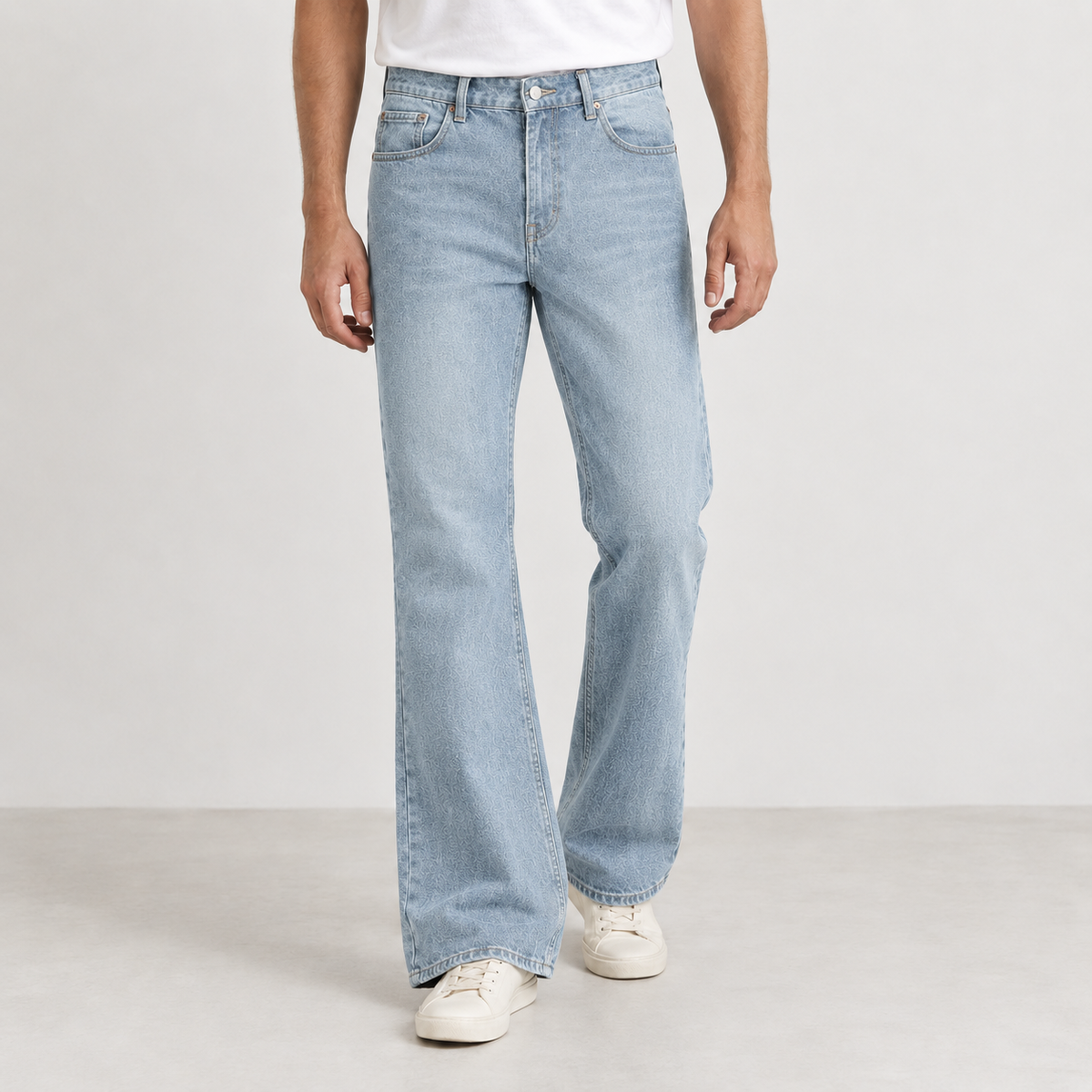 Romano Flared Jeans - Light Blue