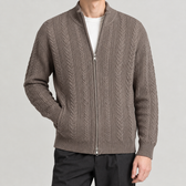 Arnstein Cable Knit Sweater - Mocha