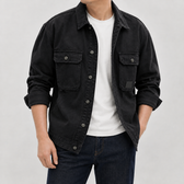 Elmar Utility Jacket - Black