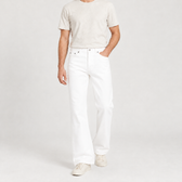 Vito Flared Jeans - White
