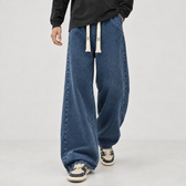 Gottfried Wide Leg Jeans - Blue