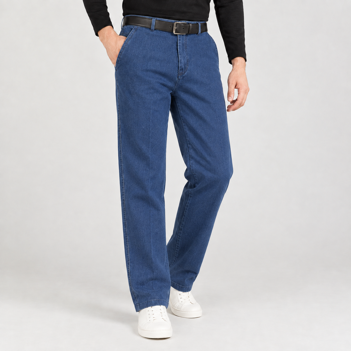 Duarte Straight Jeans - Medium Blue