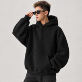 Valentin Oversized Hoodie - Black