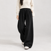 Jocelyne Wide Leg Pants - Black
