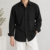 Dorian Relaxed Shirt - Black