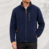 Andreas Stand Collar Jacket - Shu Blue