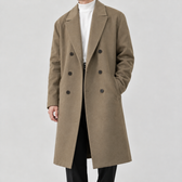 Sander Cashmere Overcoat - Brown