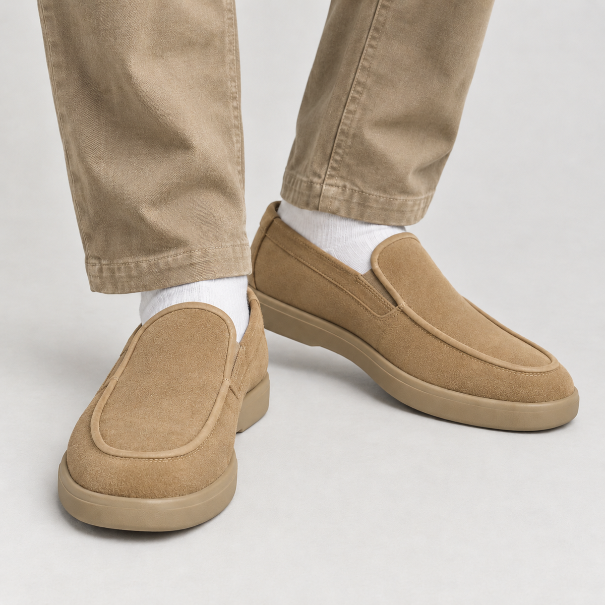 Chiel Suede Loafers - Camel