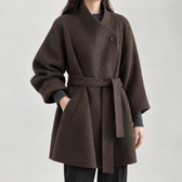 Cassidy Wool Coat - Brown