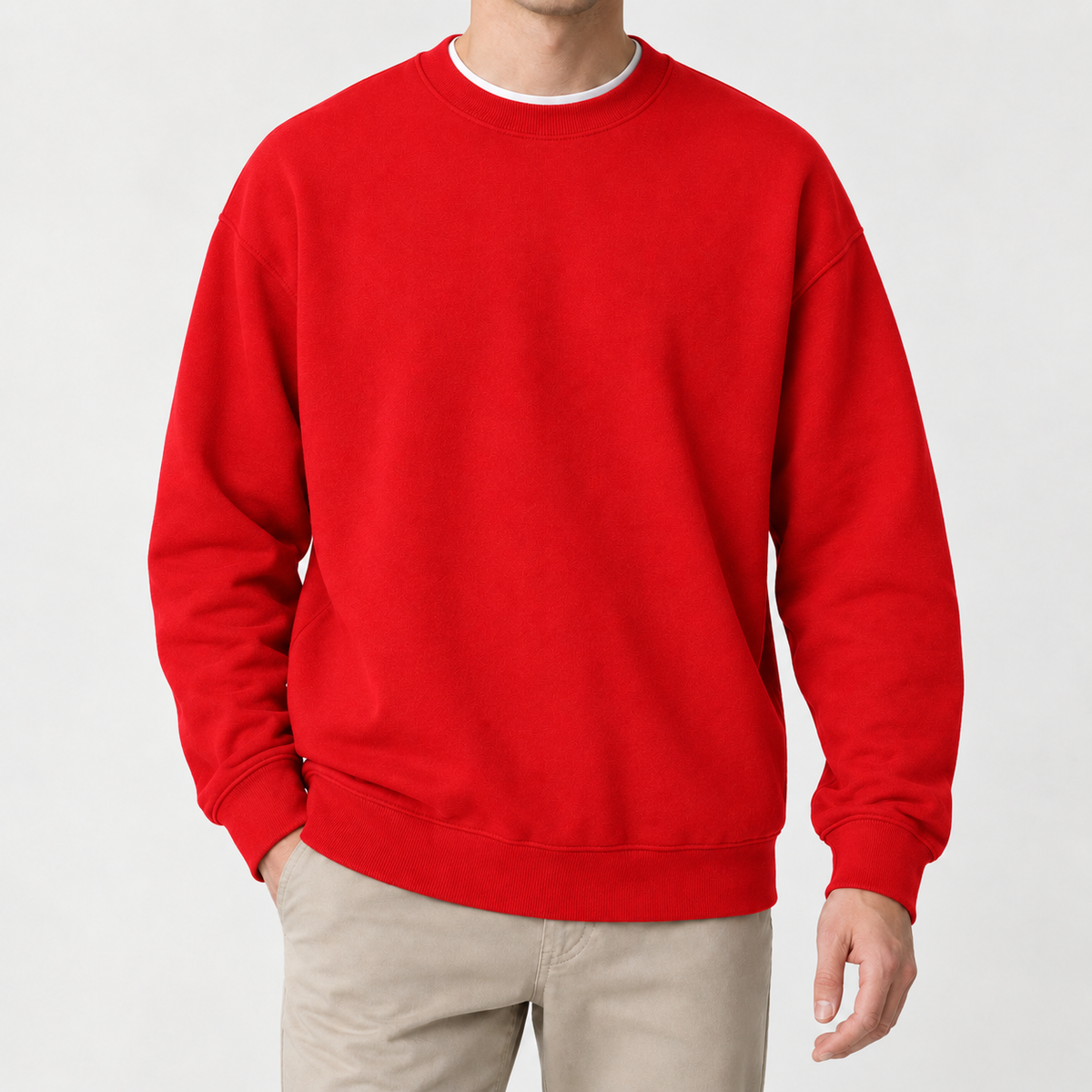 Pascal Crewneck Sweatshirt - Red
