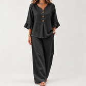 Sara Relaxed Set - Black