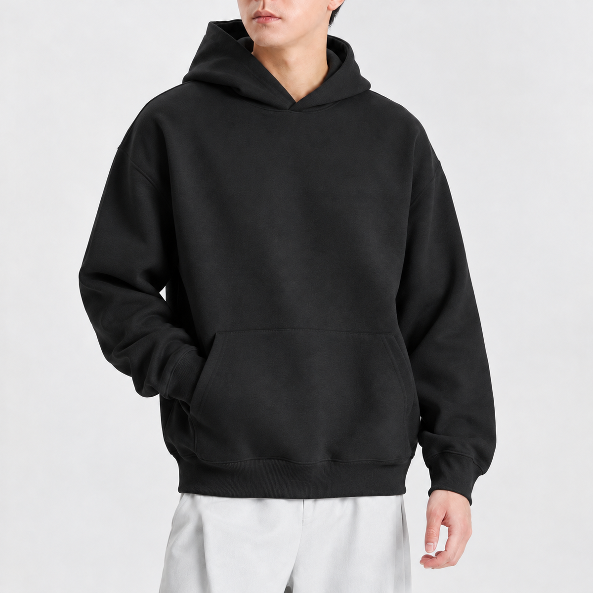 Hernan Heavyweight Hoodie - Black