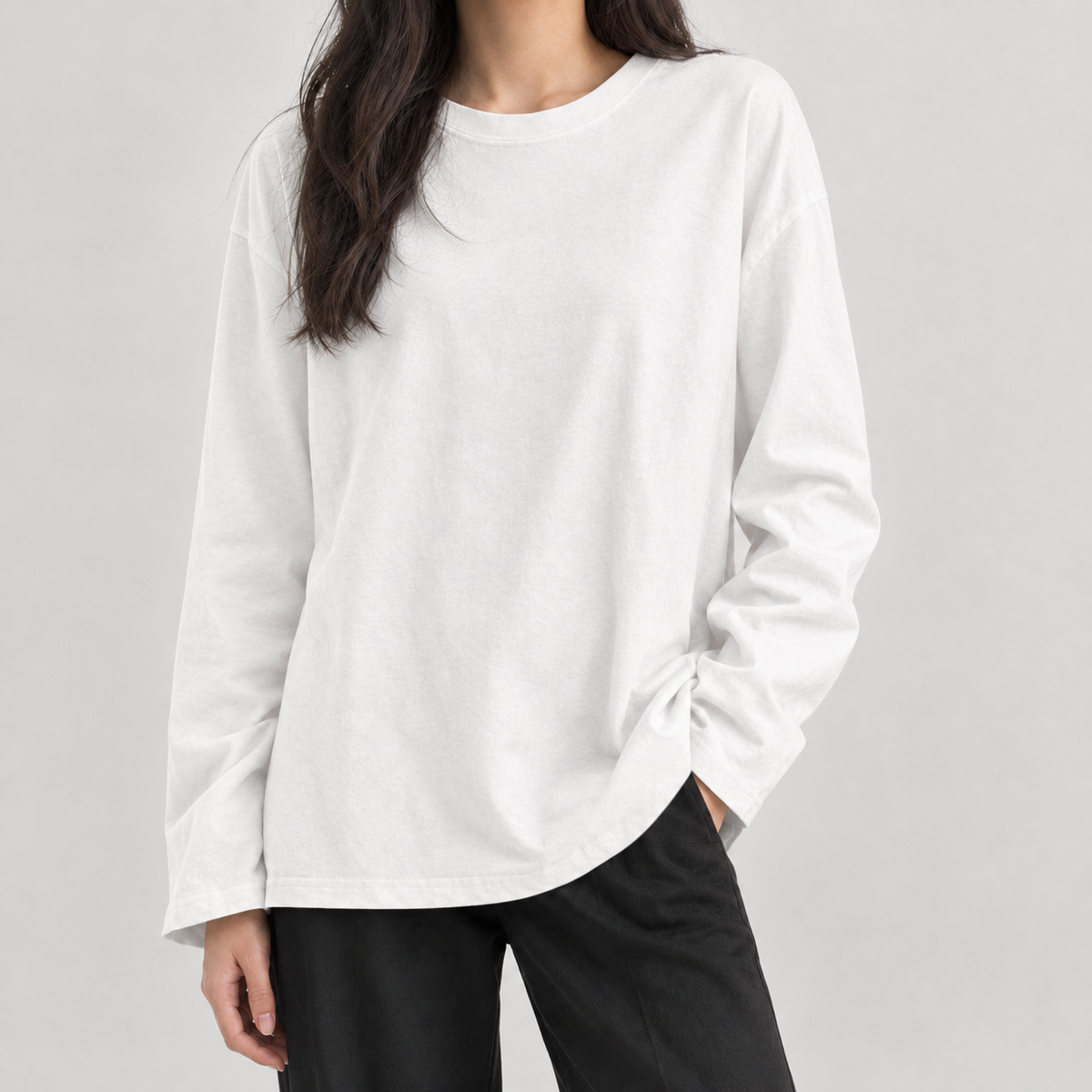 Calliope Relaxed Top - White
