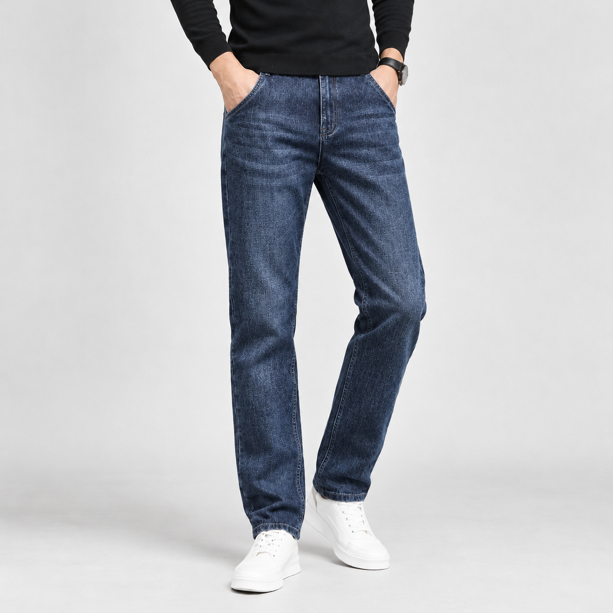 Berend Straight Leg Jeans - Retro Blue Xk