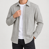 Finlay Striped Shirt - Black