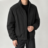 Sullivan Stand Collar Jacket - Black