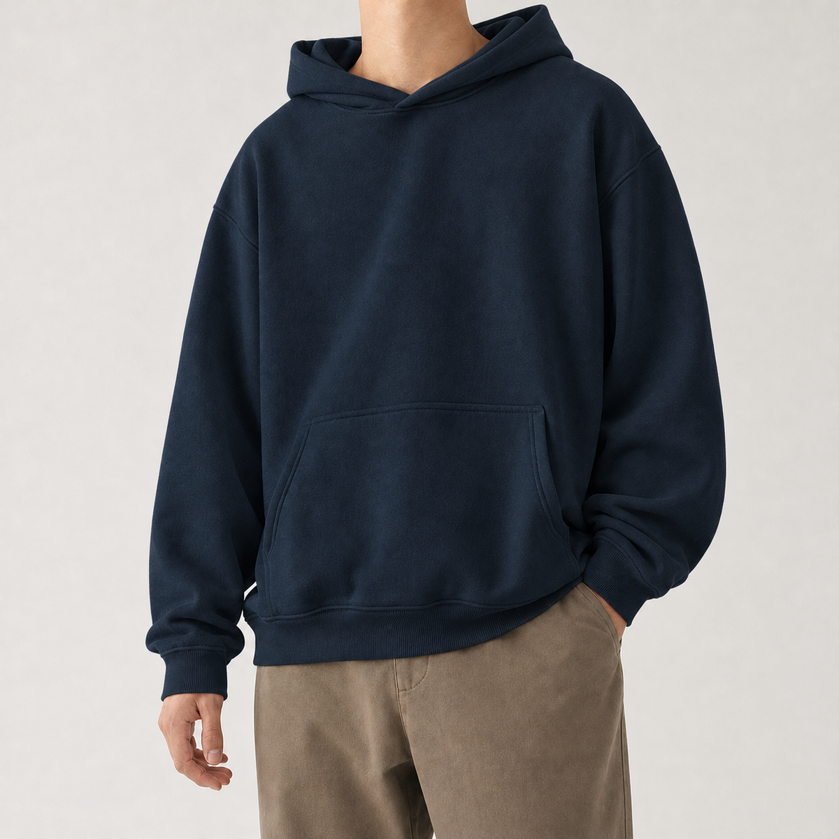 Giorgio Oversized Hoodie - Bajia Night Blue