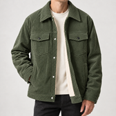 Barnabe Corduroy Jacket - Green