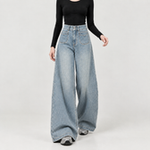 Leonora Wide Leg Jeans - Nostalgic Blue
