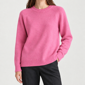 Ferdinanda Crew Neck Sweater - Rouge Powder