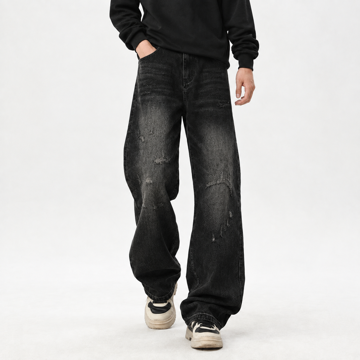 Blake Relaxed Jeans - Black