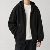 Stanislas Zip Up Jacket - Black