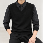 Fernand Layered Sweater - Black