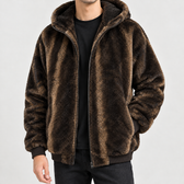Eyvind Hooded Jacket - Dark Brown