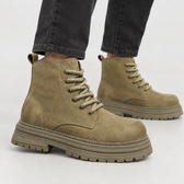 Gianpaolo Lace Up Boots - Khaki