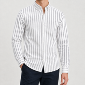 Hippolyte Striped Shirt - White