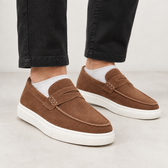 Bjartmar Penny Loafer Sneakers - Brown