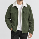 Antonin Cashmere Jacket - Army Green