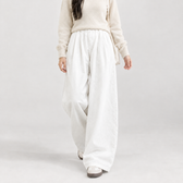 Jocelyne Wide Leg Pants - White